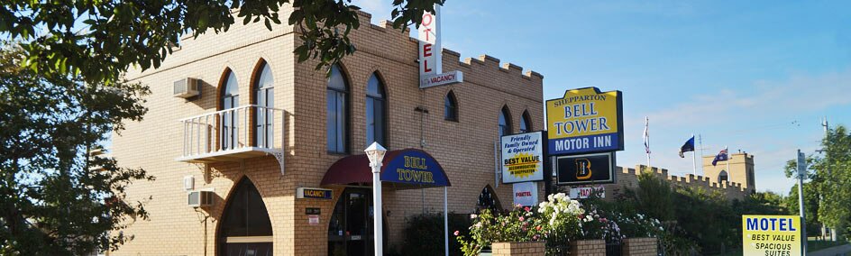 Belltower is a landmark being Shepparton’s only castle Belltower is a landmark being Shepparton’s only castle