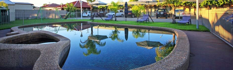 Come and relax in our wonderful in-ground pool at Bell Tower Motor Inn Come and relax in our wonderful in-ground pool at Bell Tower Motor Inn